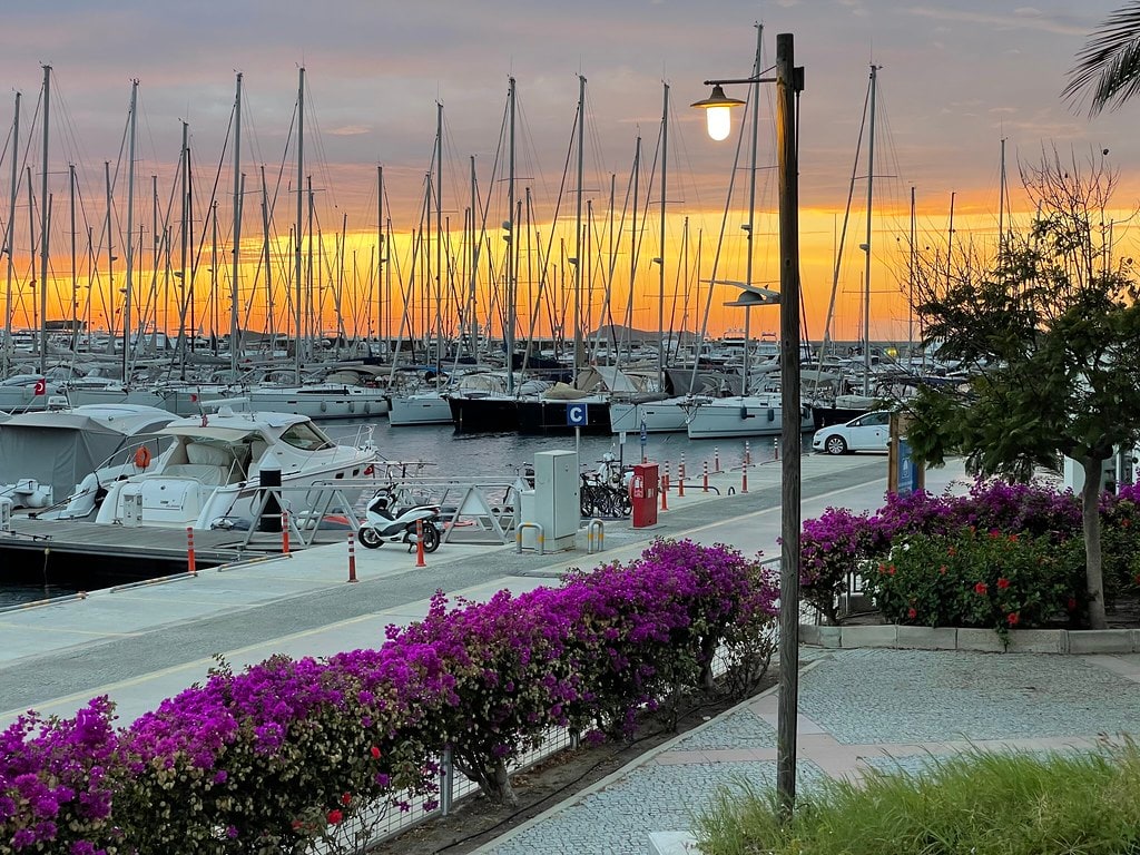 Bodrum sunset spots: where it is still calm